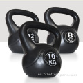 Levantamiento de pesas personalizado PE Cemento Kettlebell